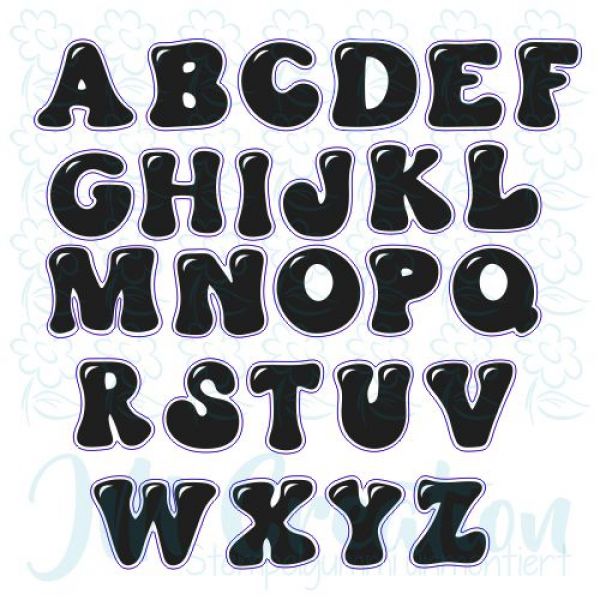 ABC Hippie - Stempelgummi